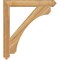 Ekena Millwork Legacy Arts & Crafts Rough Sawn Bracket, Western Red Cedar, 4"W x 34"D x 38"H BKT04X34X38LEC03RWR - alternate 2